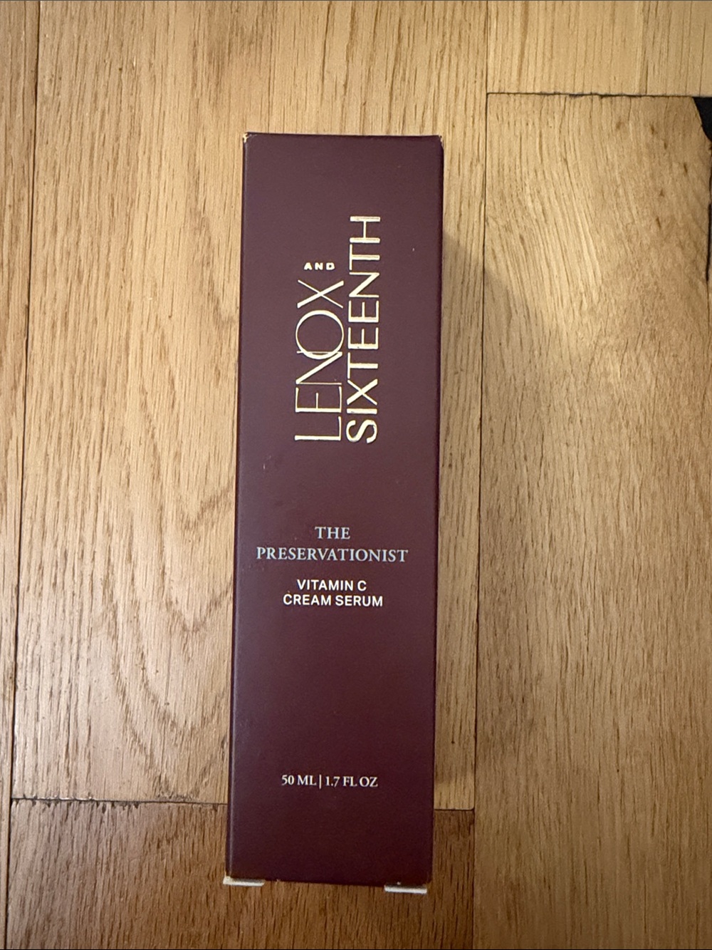 NEW Lenox and Sixteenth The Preservationist Vitamin C Cream Serum 50 ml